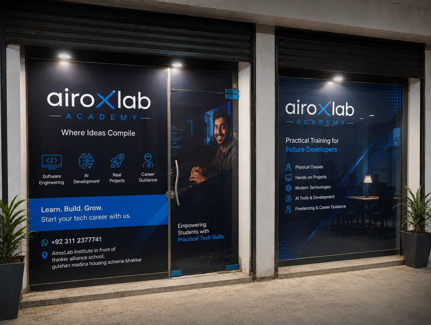 AiroxLab office interior